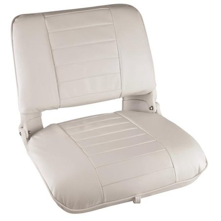 WISE Wise 8WD135LS-710 Pro Style Clam Shell Seat; White 8WD135LS-710